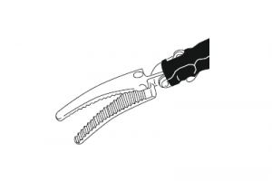 Диссекционные щипцы PKS LYONS, 5 x 240 mm
